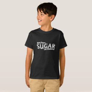 T-shirts Açúcar do Slow Down do diabetes eu sou diabético