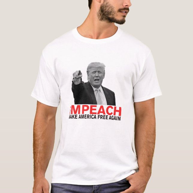 T-shirts Acuse o trunfo fazem América livre outra vez! (Frente)