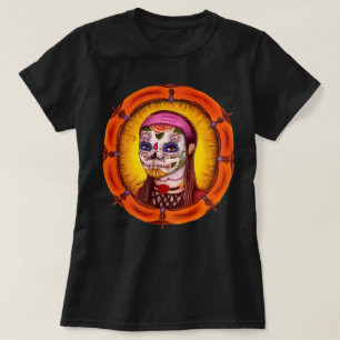 T-shirts Adalia Sugar Skull Shirt