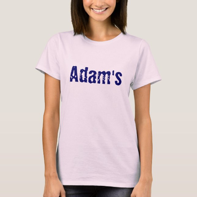T-shirts Adam (Frente)