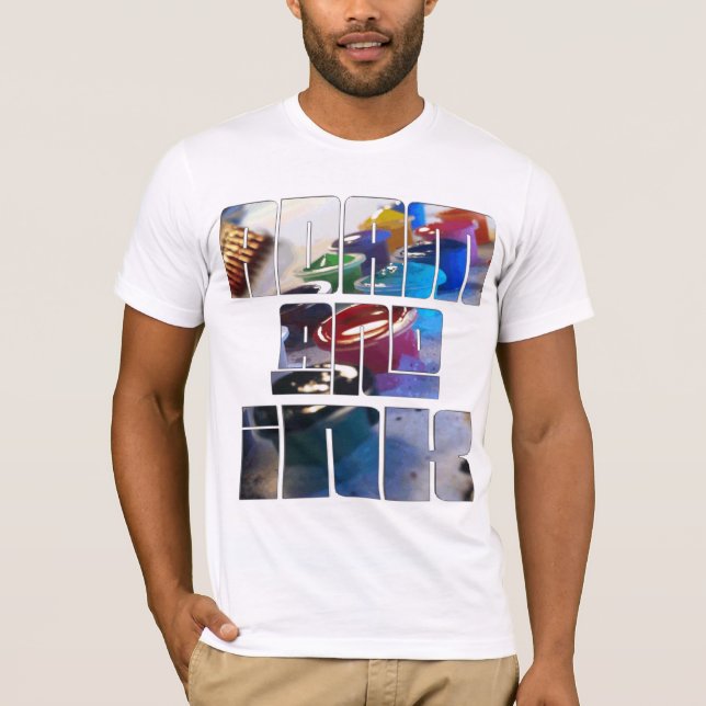 T-SHIRTS ADAM E TINTA (Frente)