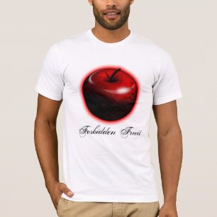 T-shirts Adam e véspera Apple - a fruta proibida
