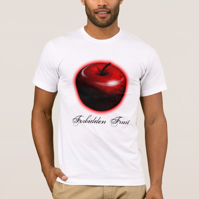 T-shirts Adam e véspera Apple - a fruta proibida (Frente)