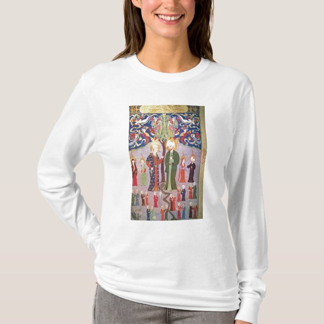 T-shirts Adam e véspera e seus treze gêmeos (Frente)