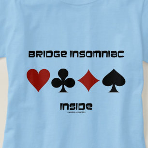 T-shirts Adaptador de Placa de Ponte Insomniac Dentro Quatr