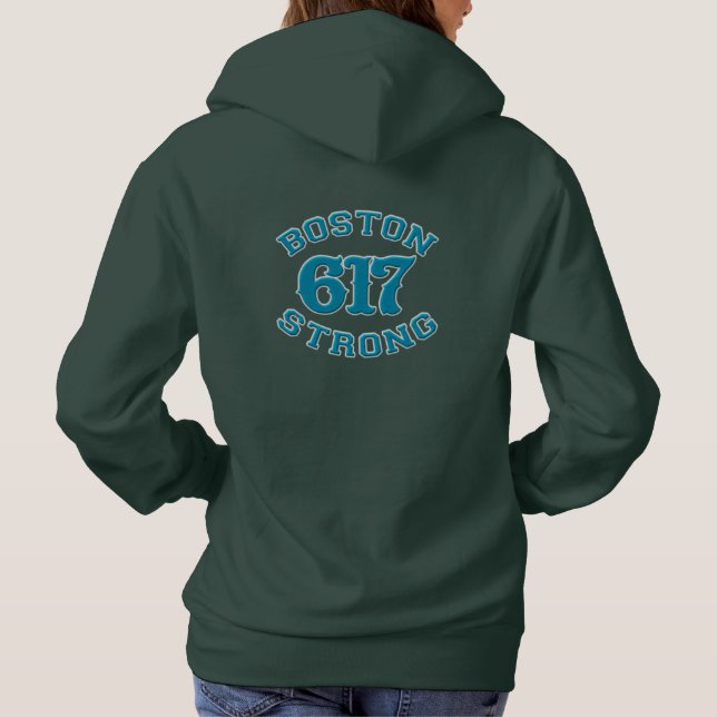 T-shirts Adesivo BOSTON 617 STRONG 3D (Verso)