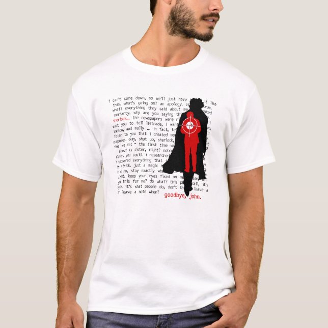 T-shirts Adeus, John (Frente)