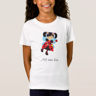 T-shirts Adicione o nome Bonito Girly Fairy Princess T shir