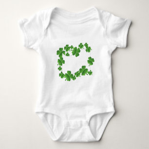 T-shirts Adicione seu texto, design do trevo