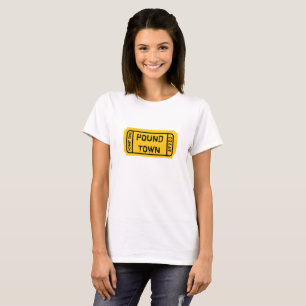 T-SHIRTS ADMITIR UM AO BILHETE DE VENCIMENTO DA CIDADE EM P