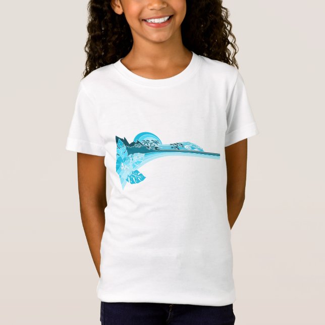 T-shirts Adolescentes de Ponto Dolphin (Frente)