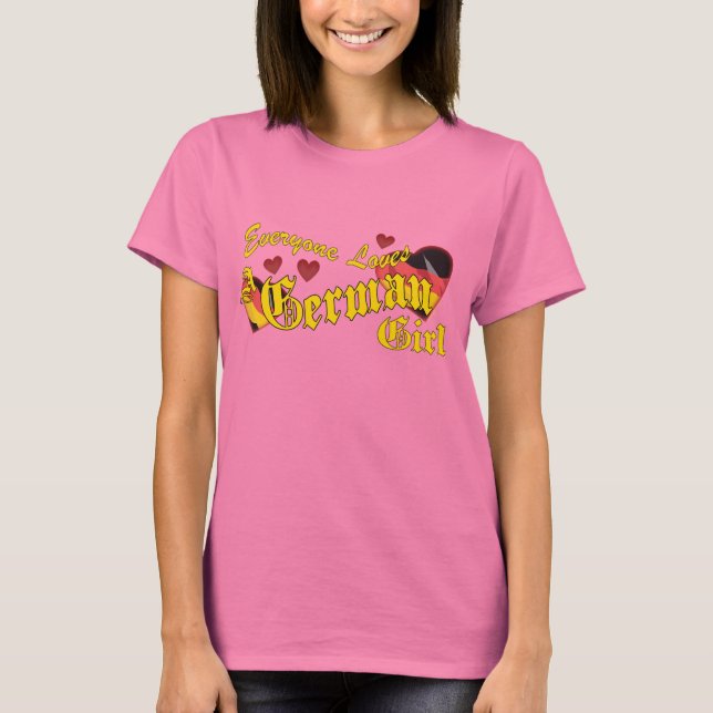 T-shirts Adora Bebida Alemã (Frente)