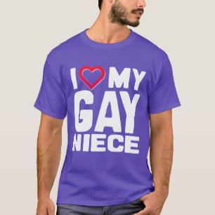 T-SHIRTS ADORO A MINHA GAY NIECE -