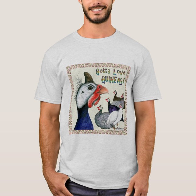 T-shirts Adoro Guineas! (Frente)