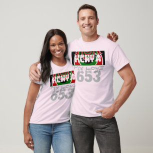 T-shirts Adoro Heart Kenya: Arte Dinâmica De Bandeiras
