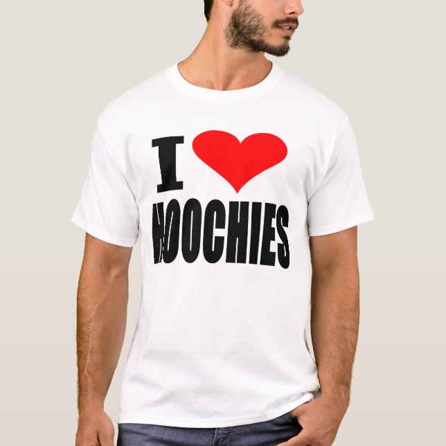 T-shirts Adoro Hoochies - Camisa-T (Frente)