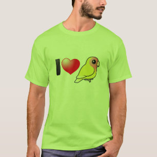 T-shirts Adoro Lutino Peach-Face Lovebird