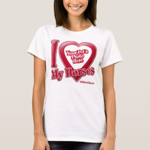 T-shirts Adoro Meus Cavalos - Foto