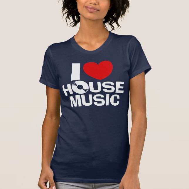 T-shirts Adoro Música House (Frente)