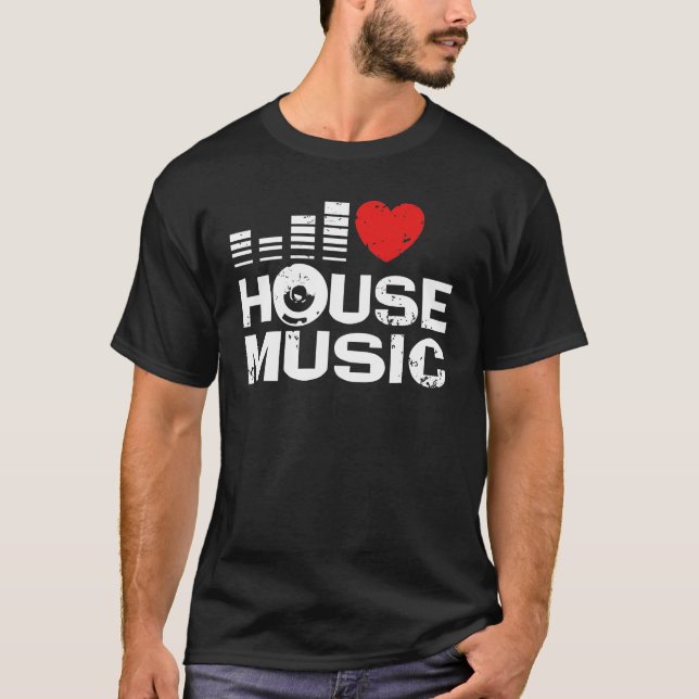 T-shirts Adoro Música House (Frente)