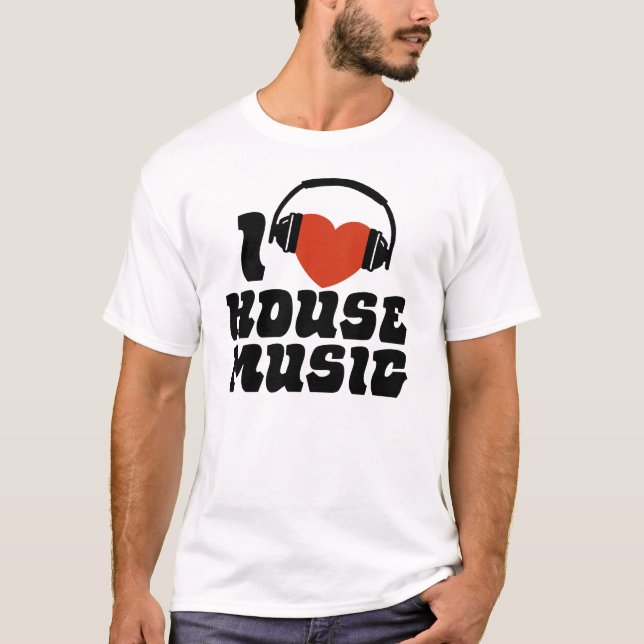 T-shirts Adoro Música House (Frente)