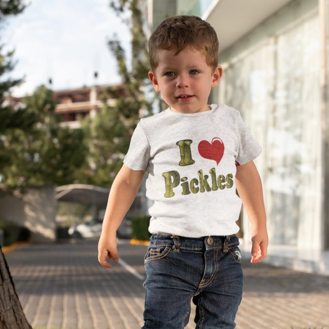 T-shirts Adoro picles (Criador carregado)