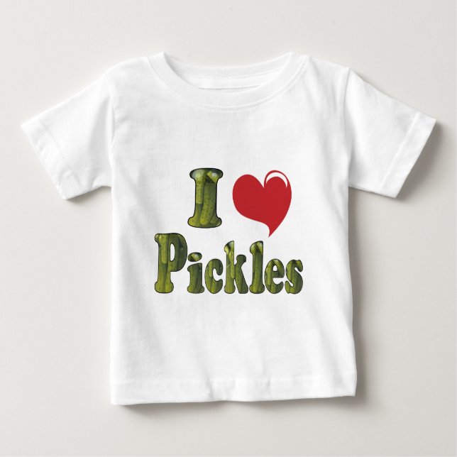T-shirts Adoro picles (Frente)