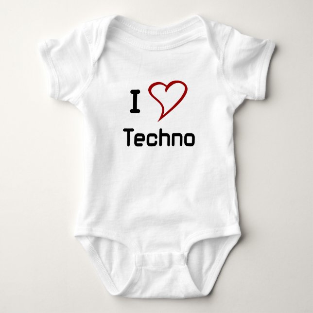 T-shirts Adoro Techno (Frente)