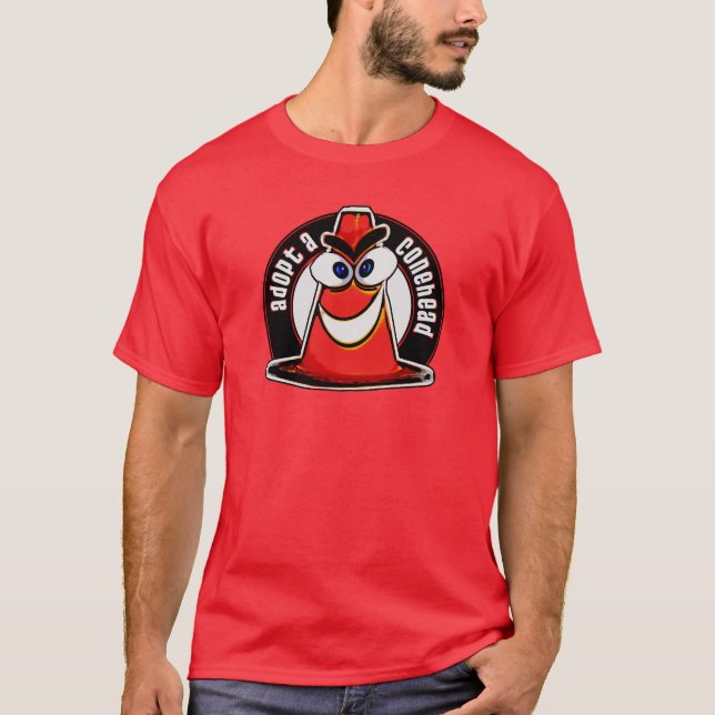 T-shirts adote um conehead… (Frente)