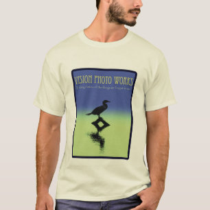 T-shirts Adulto das séries da foto da VISÃO