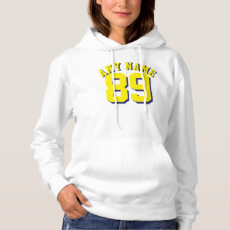 T-shirts Adultos brancos e amarelos | Sports Jersey Design