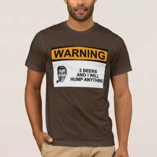 T-shirts ADVERTINDO 2 cervejas
