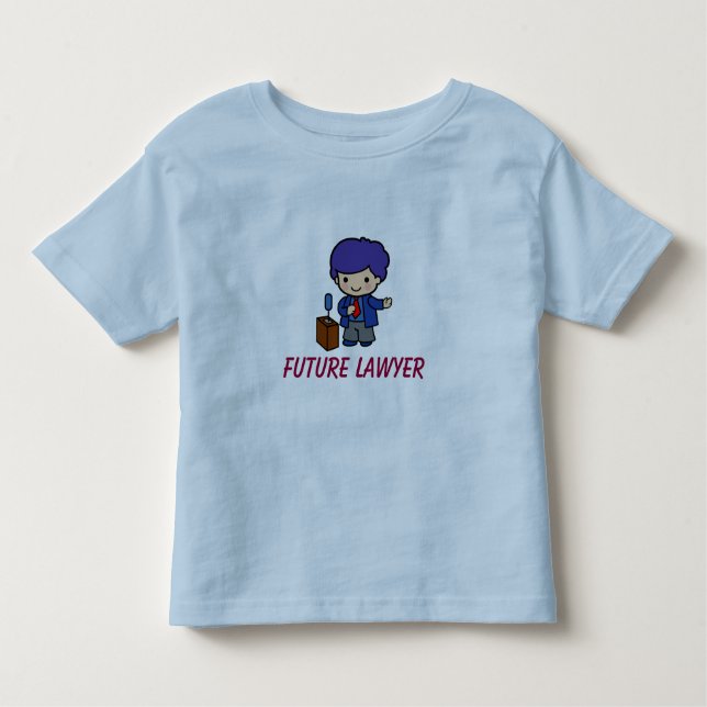 T-shirts Advogado Futuro - Menino (Frente)