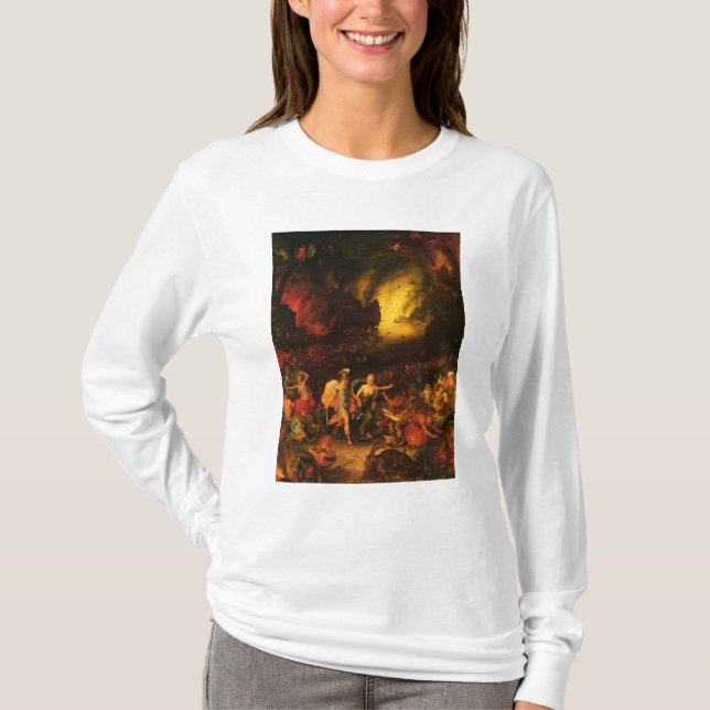 T-shirts Aeneas em Hades (Frente)