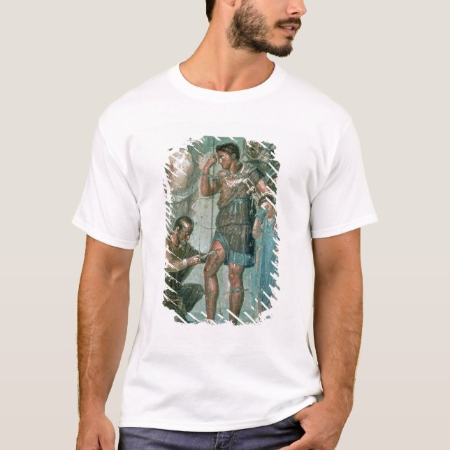 T-shirts Aeneas feriu, de Pompeii (Frente)