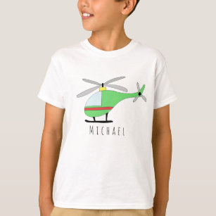 T-shirts Aeronave e nome Legal do helicóptero personalizado