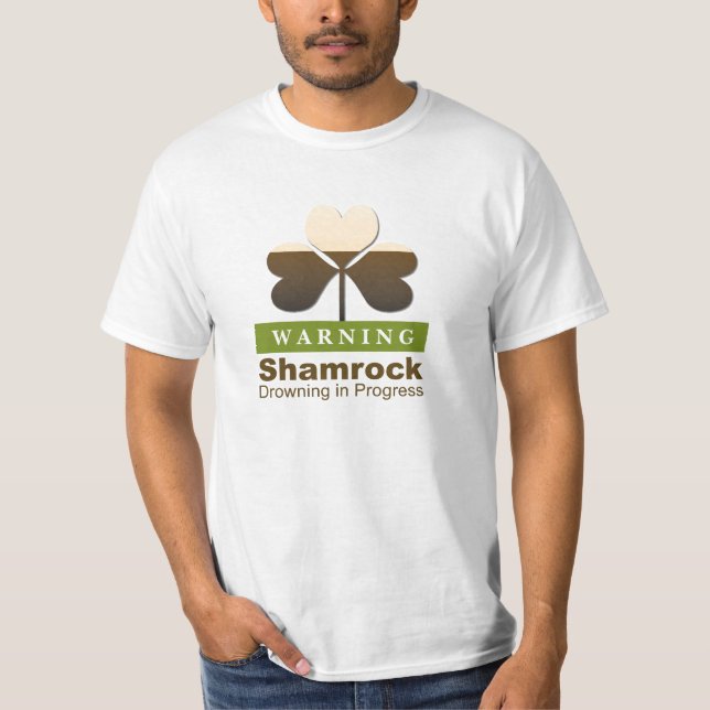 T-shirts Afogando o trevo (Frente)