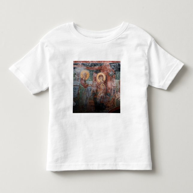T-shirts Afrescos da Igreja Sérvia do século XIV, 2 (Frente)
