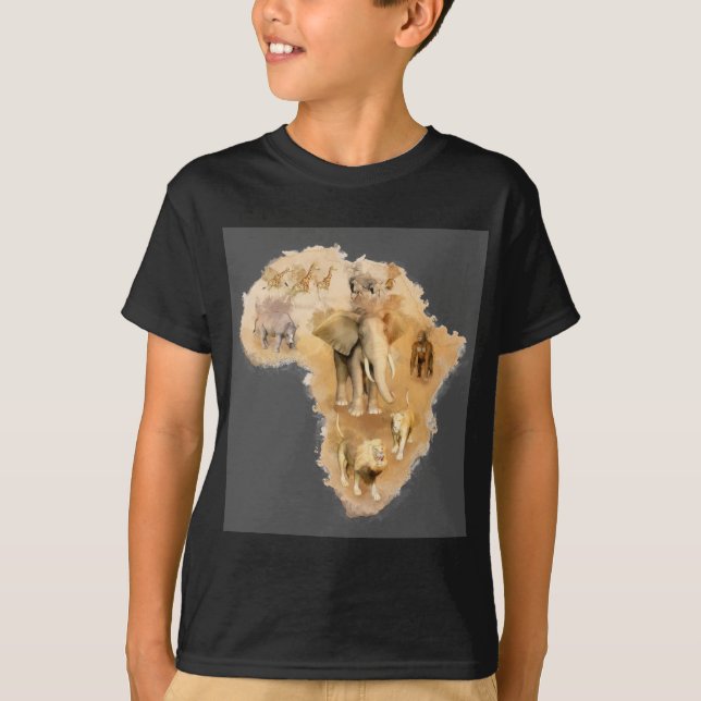 T-shirts África (Frente)