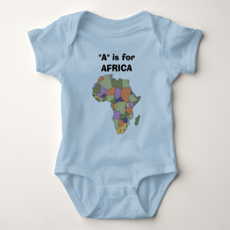 T-shirts AFRICA2, "A" é para ÁFRICA