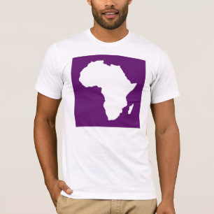 T-shirts África Austral Violeta
