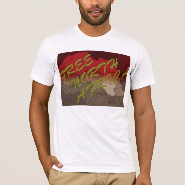 T-SHIRTS ÁFRICA DO NORTE GRATUITA (Frente)