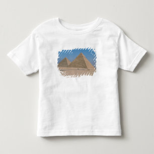 T-shirts África - Egito - Cairo - Grandes Pirâmides de Gizé