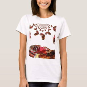 T-shirts África em Movimento: Kaleidoscope Map Design
