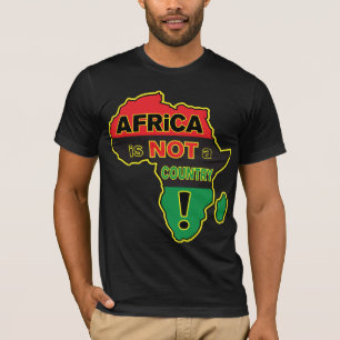 T-shirts "África não é um país! De "T RBG