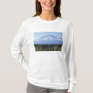 T-shirts África, Quênia, Parque Nacional de Amboseli, Manad