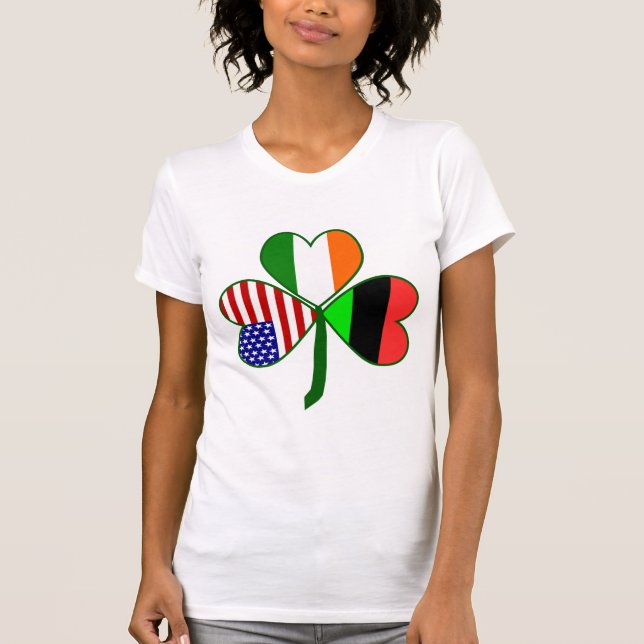 T-shirts African American Shamrock.png (Frente)