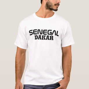 T-shirts Africankoko DACAR feito sob encomenda, Senegal
