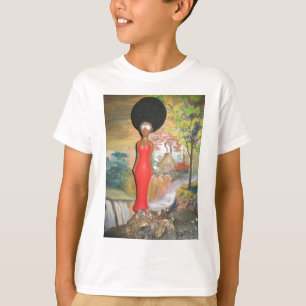 T-shirts Afro Glam: Uma Beleza Eterno