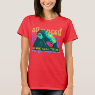 T-shirts AGAINST VEZ DE ÂNUS TESTING - 02w